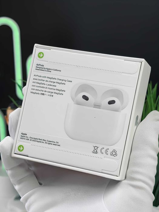 Акція! Бездротові навушники AirPods 3 | Беспроводные наушники АирПодс