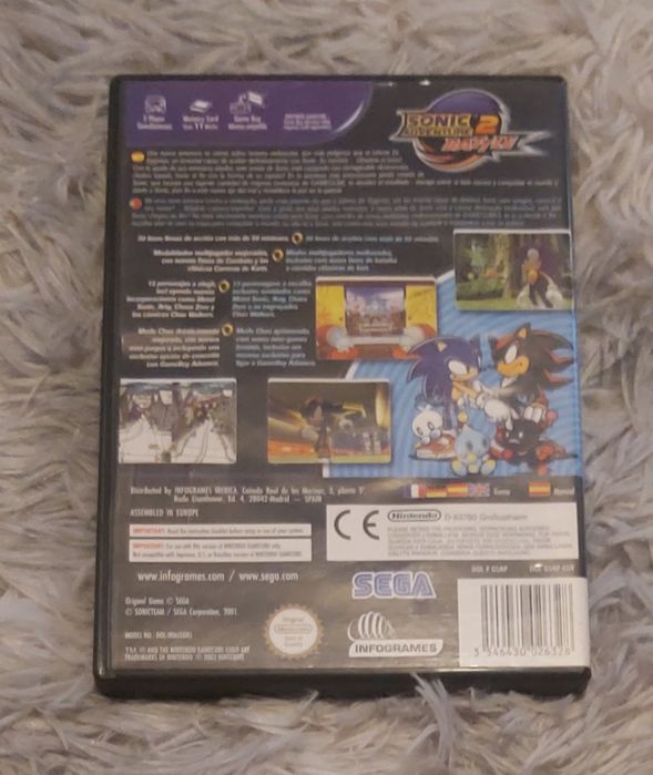 Sonic Adventure 2 Game Cube.