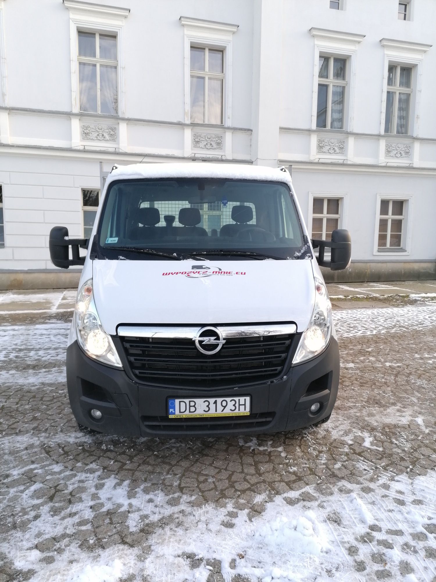 Wypożyczalnia samochodów /wynajem aut Opel MOVANO