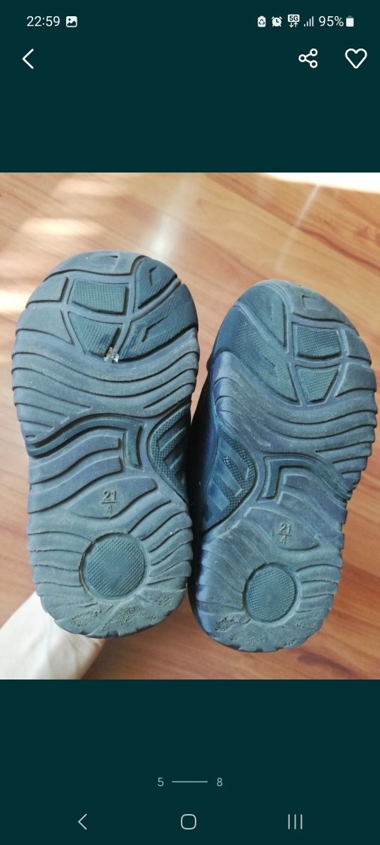 Buty/kozaki zimowe, dziewczęce, Lupilu Lidl 21