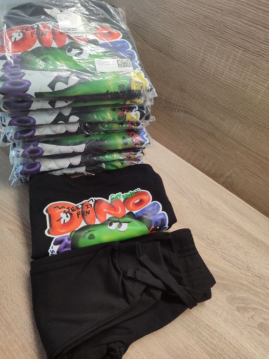 Спортивний костюм, комплект в стилі кежуал H&M, двонитка тонкий