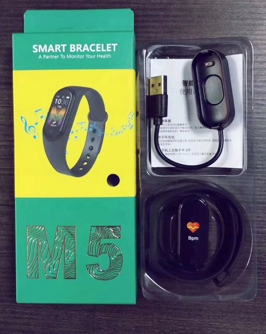 Smartband M5 Opaska Sportowa Smartwatch Zegarek