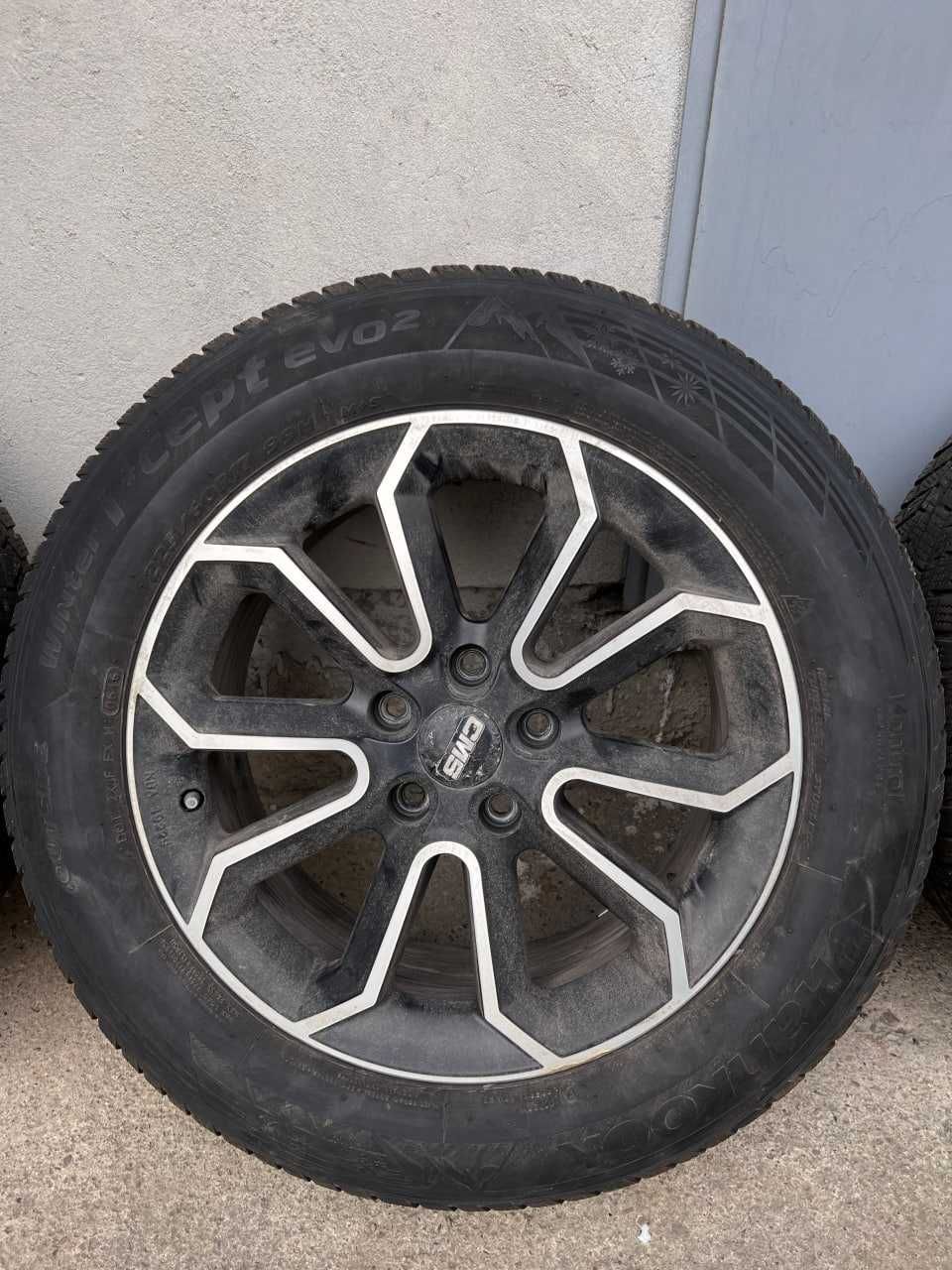 Диски з резиною 225/60R17 зимова Hankook 4шт