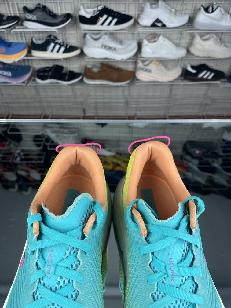 Кроссовки Hoka One One Rincon 3 Яркие Сетка Бег Отличное состояние