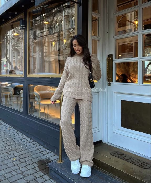 В‘язаний теплий костюм littleviksi