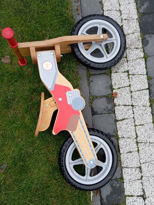 Drewniany Rowerek Biegowy Stan bardzo dobry dla dziecka