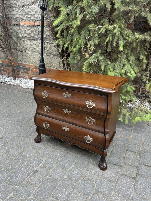 Stylowa Komoda 3 Szuflady Stolik Ludwik Szafka Rumunka Po Renowacji