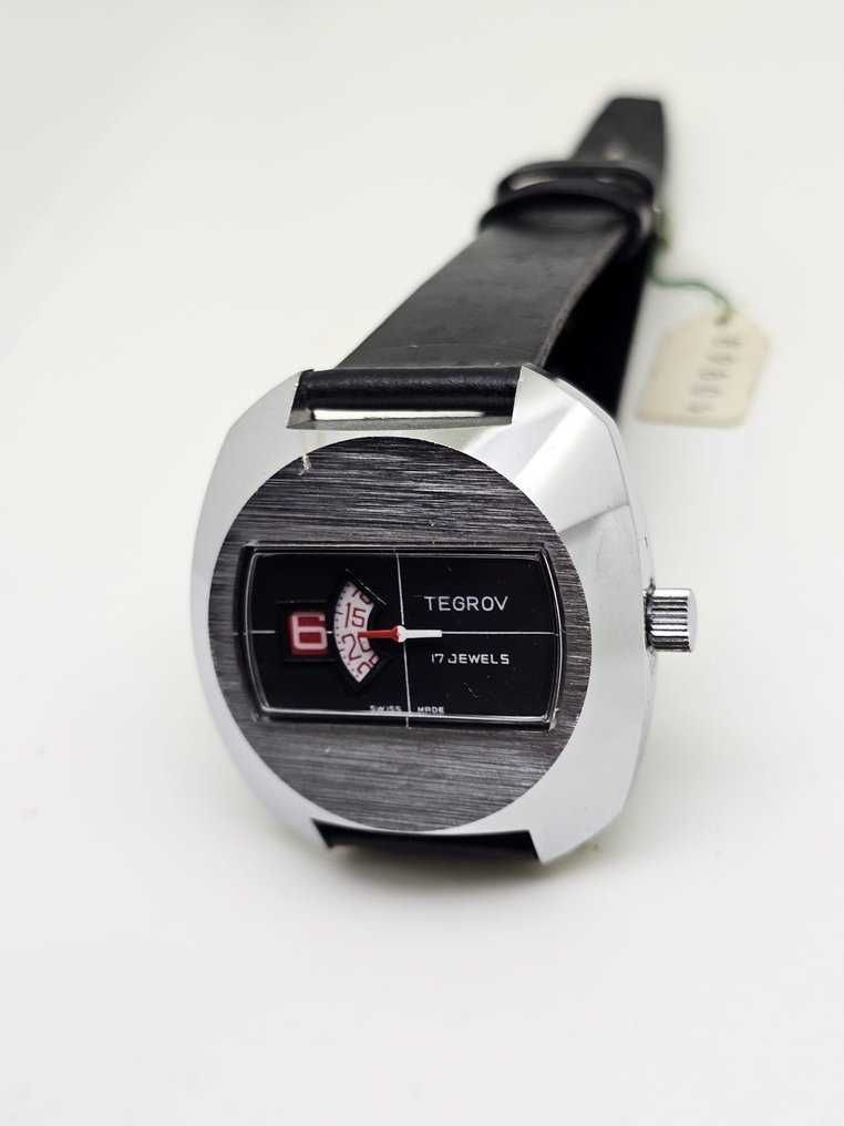 Swiss Made TEGROV lata 70 te , Delbana nie