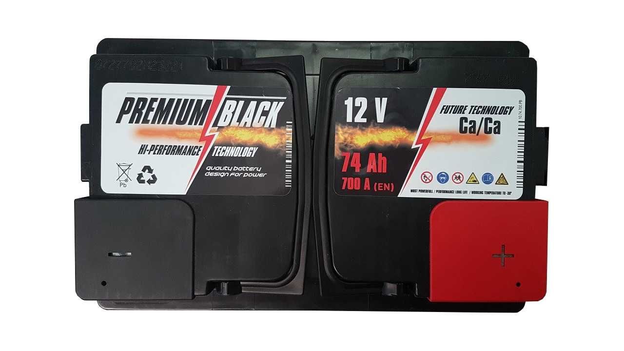 Akumulator samochodowy Premium Black 12V 74Ah 700A