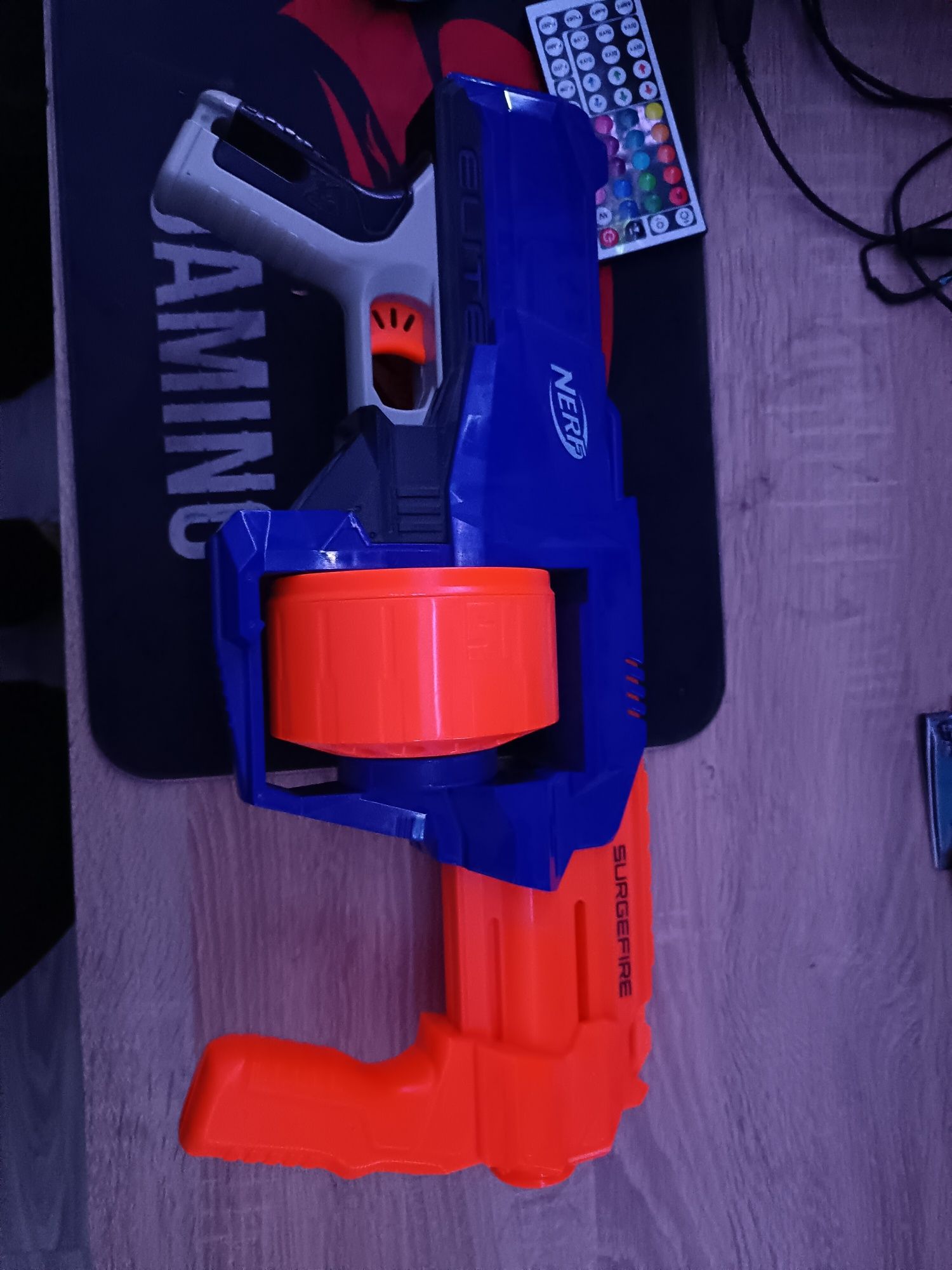 Pistolet nerf na gumowe naboje