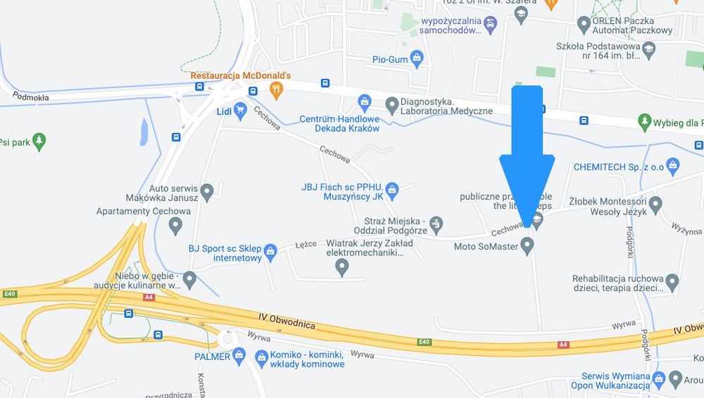 Parking Kampery Przyczepy łodzie Samochody i inne Kraków Cechowa