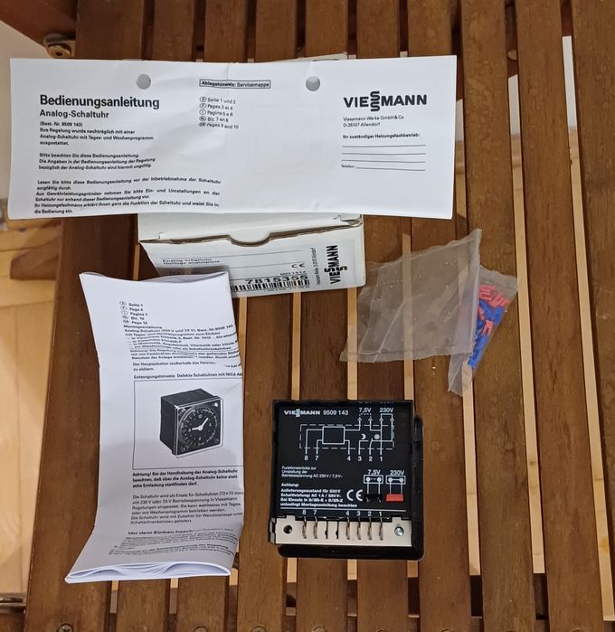 Grundfos zegar czasowy przełącznik pompa