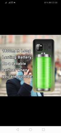 телефон mktel oye 3 батарея 1800 mah 2 SIM с фонариком камерой