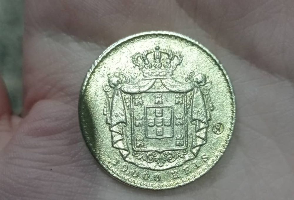 Moeda D.Luis I, 10.000 reis 1884
