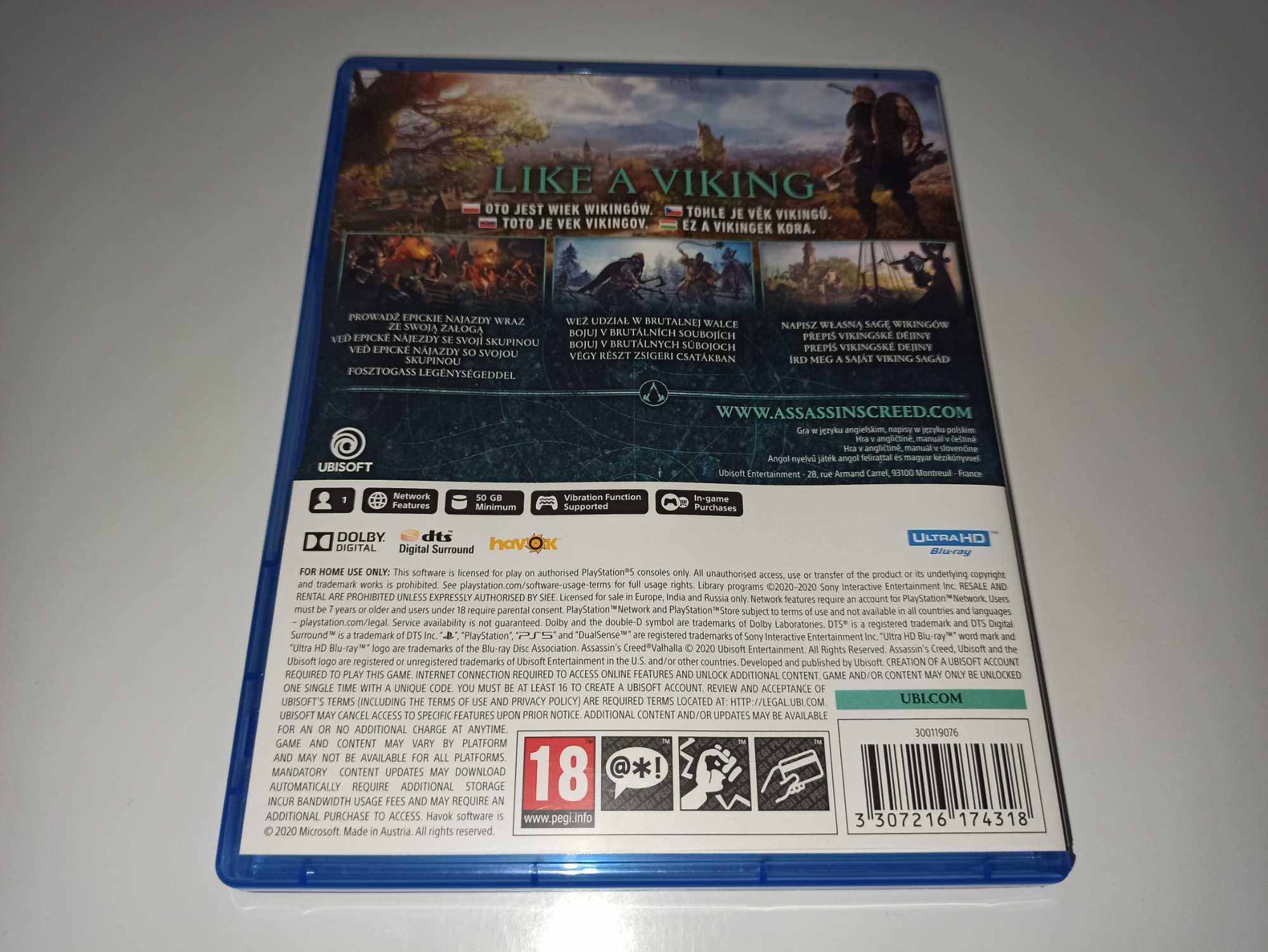 ps5 ps5 ASSASSINS CREED VALHALLA PL po polsku wikingowie rpg akcji v2