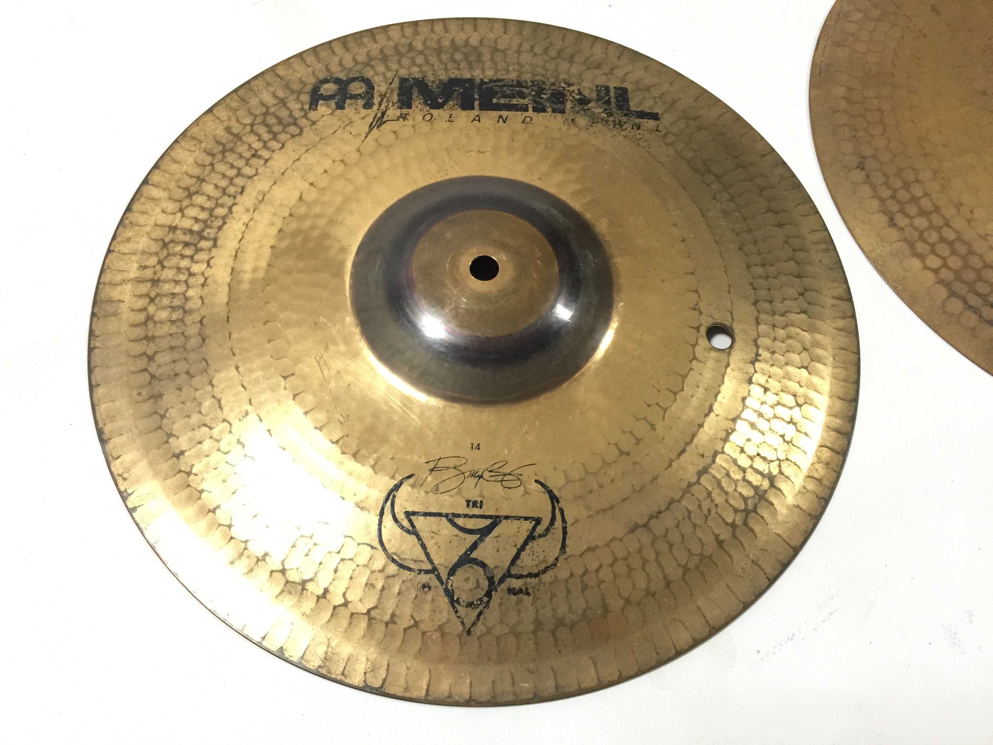 Meinl HI-HAT 14" BECKEN TRITONAL,Billy Cobham Signature!