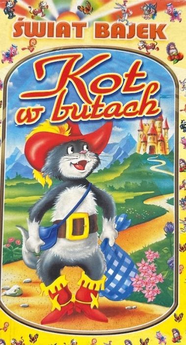 Kot W Butach Kaseta Wideo