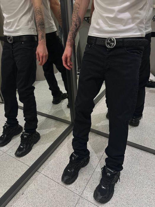 джинсы slim fit black full new drip opium замеры в лс