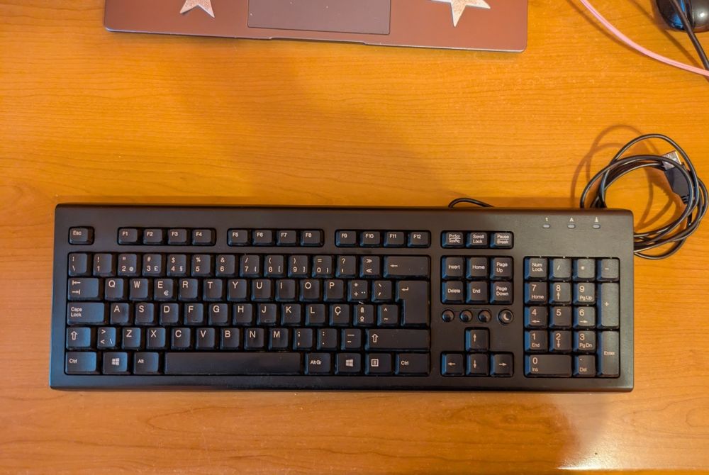 Teclado HP como novo