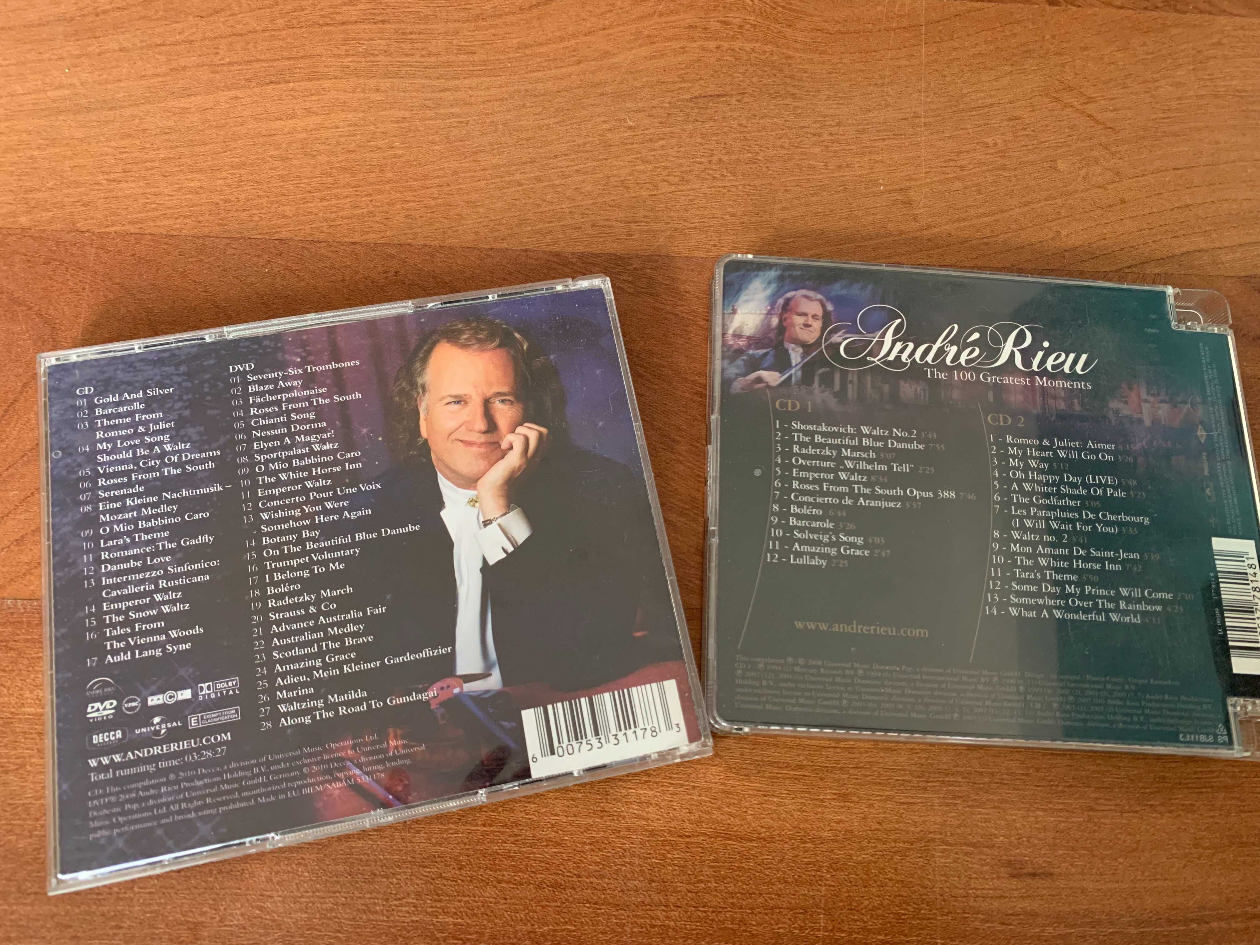 4 CD de André Rieu em conjunto