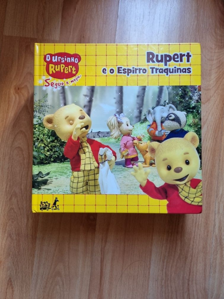 Coleção de livros- O Ursinho Rupert (1-12)