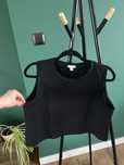 Bluzka Crop top krótka GAP bawełna modal oversize