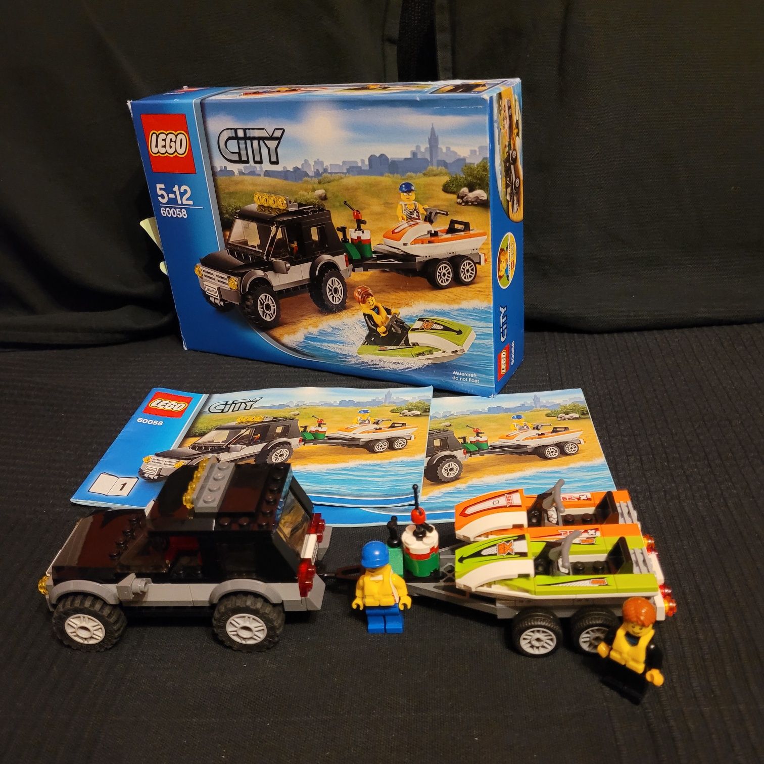 Lego 60058 Terenówka ze skuterami