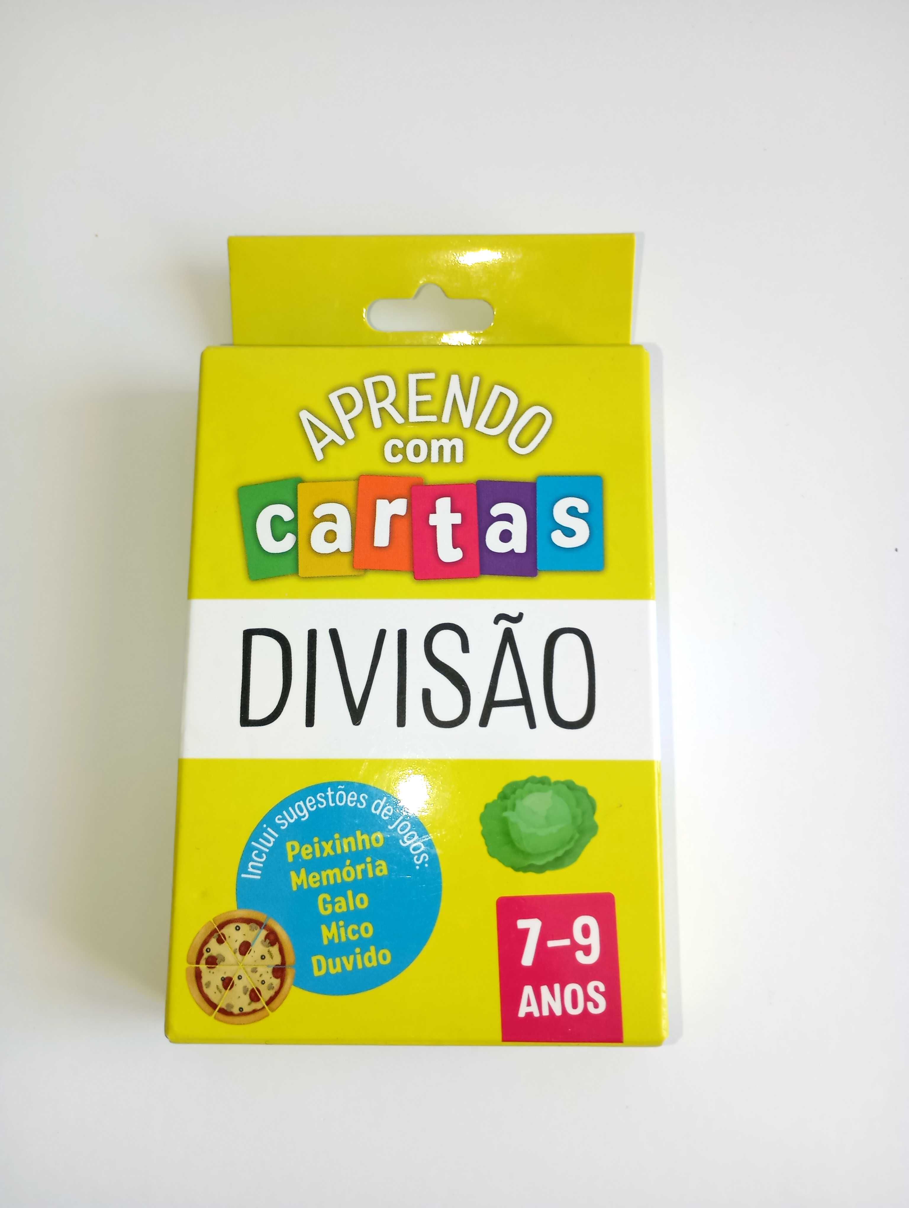 Aprendo com cartas - Divisão