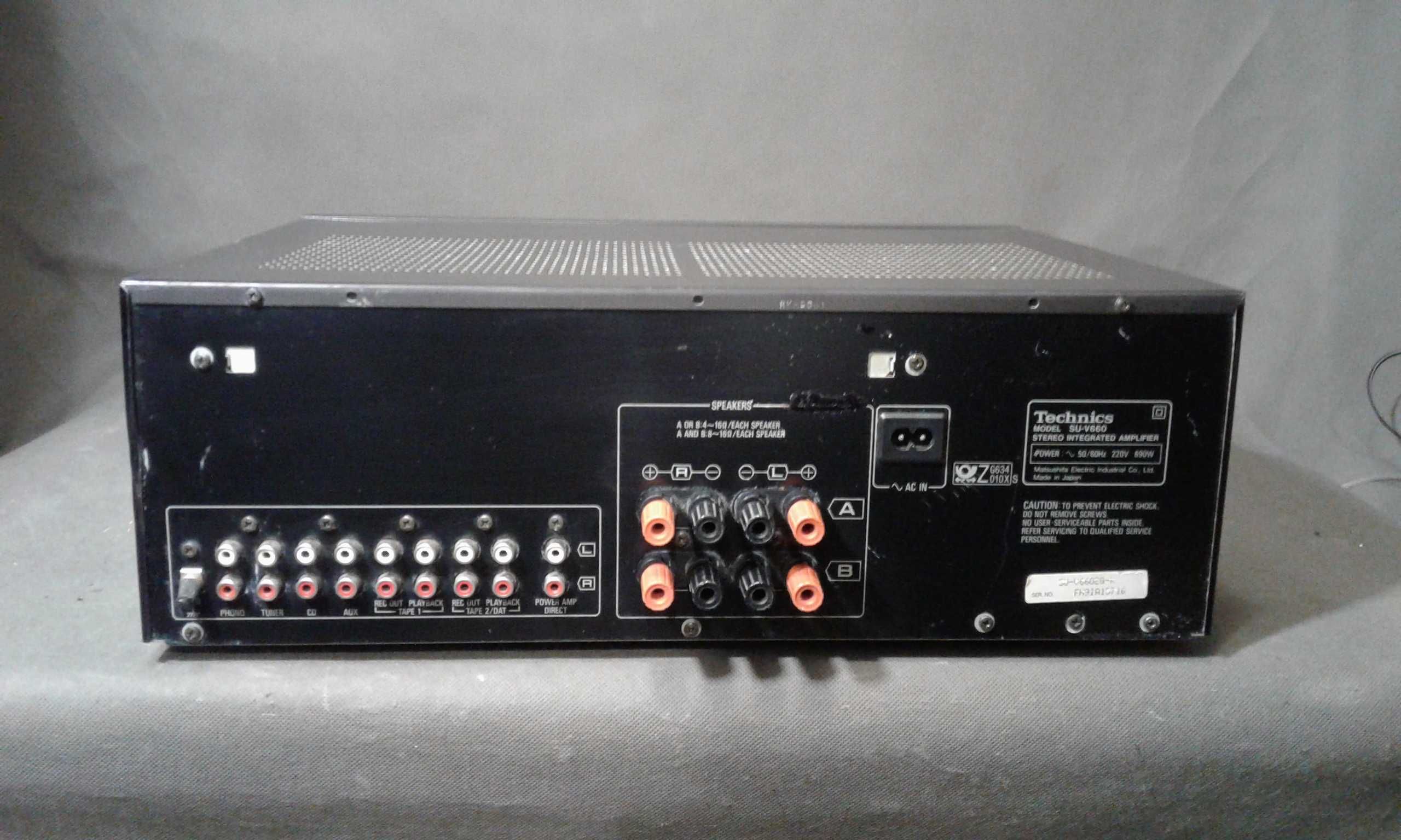 TECHNICS SU-V660,wzmacniacz stereo