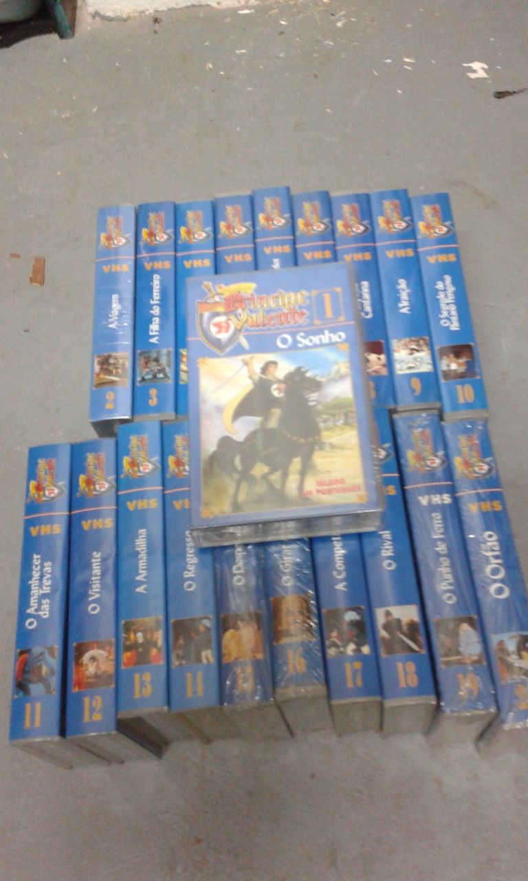 Cassetes VHS Coleções