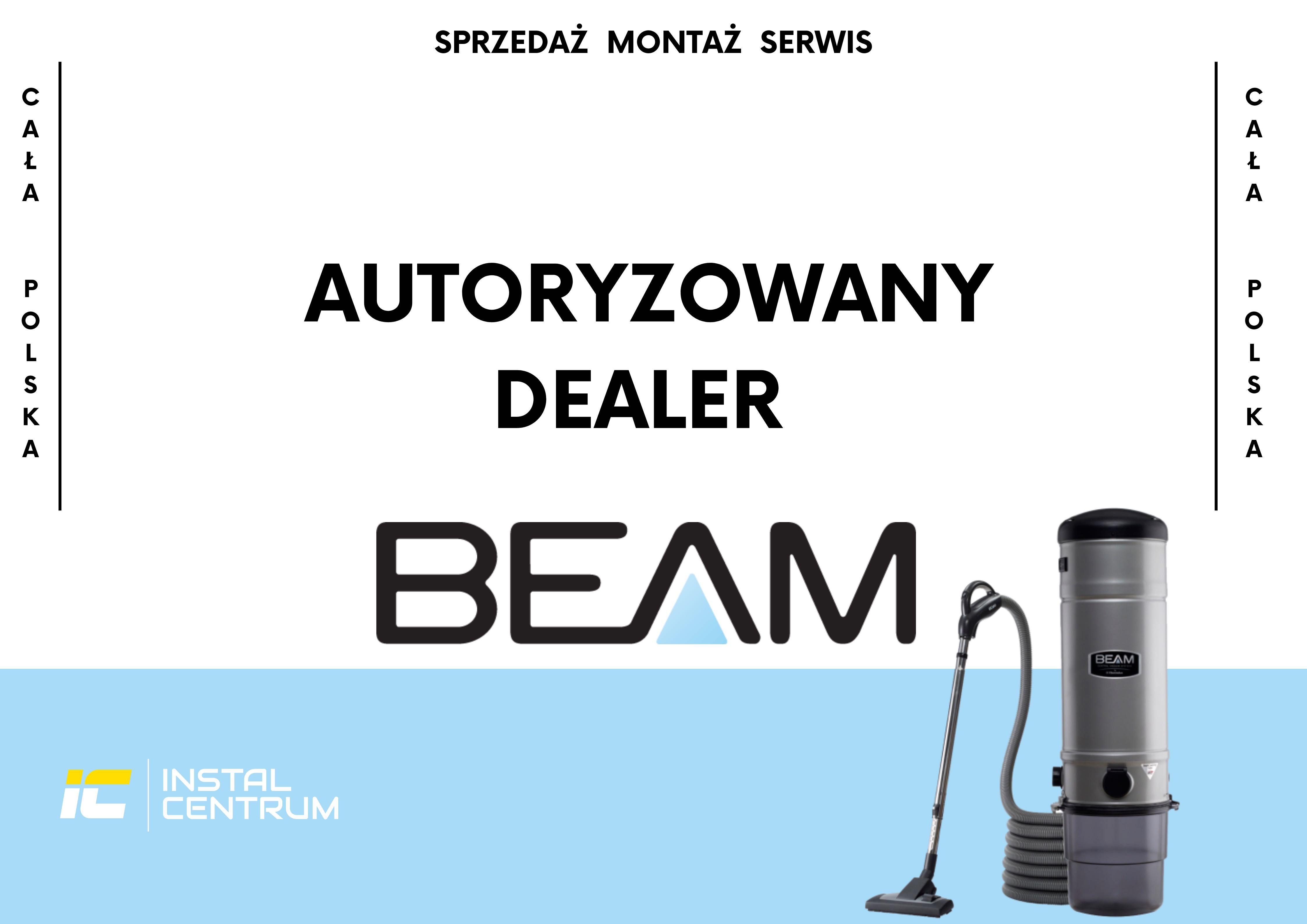 Odkurzacz centralny Beam Electrolux do 20 pkt- Montaż cała Polska