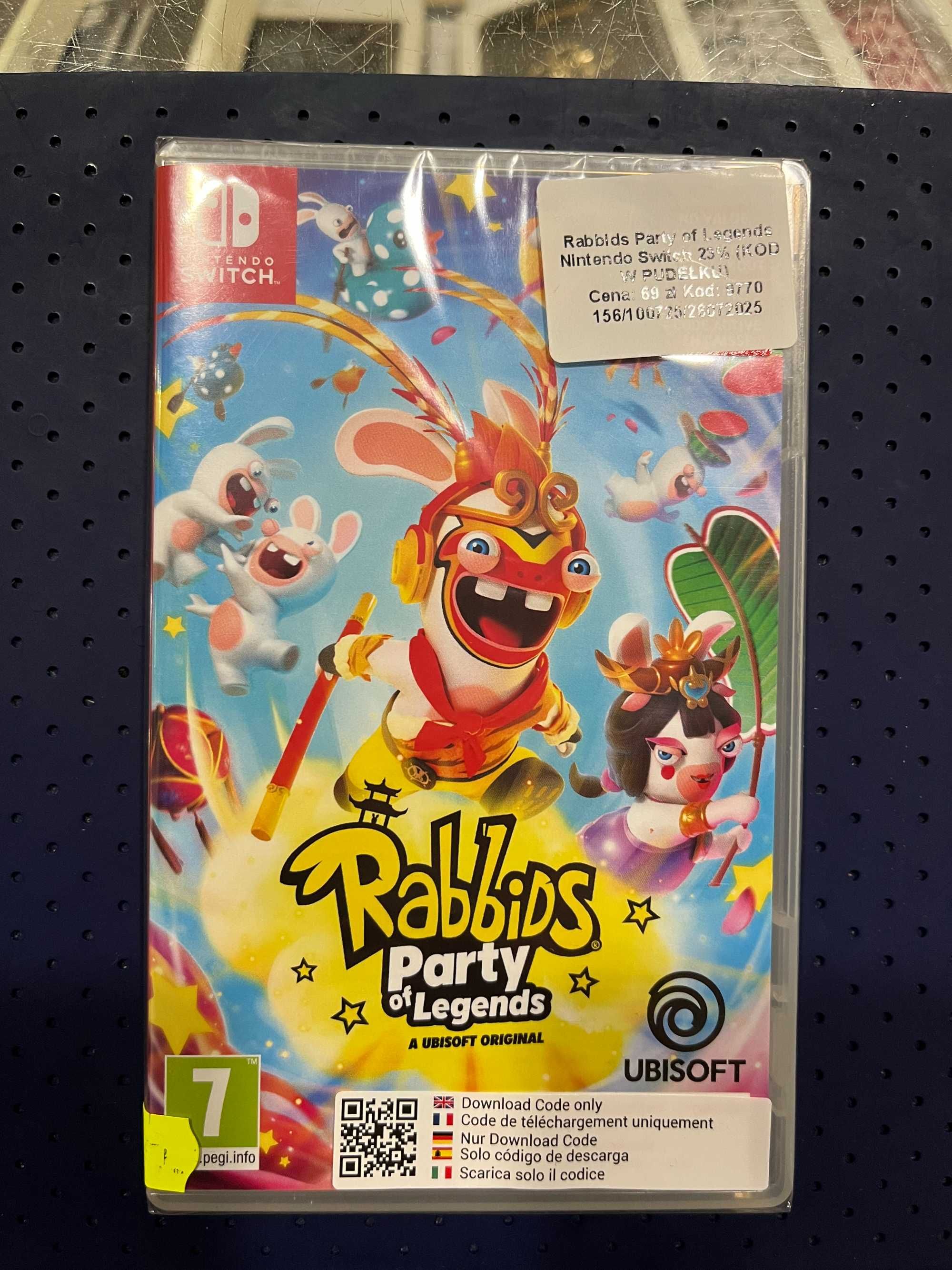 Rabbids Party of Legends Switch (KOD W PUDEŁKU)