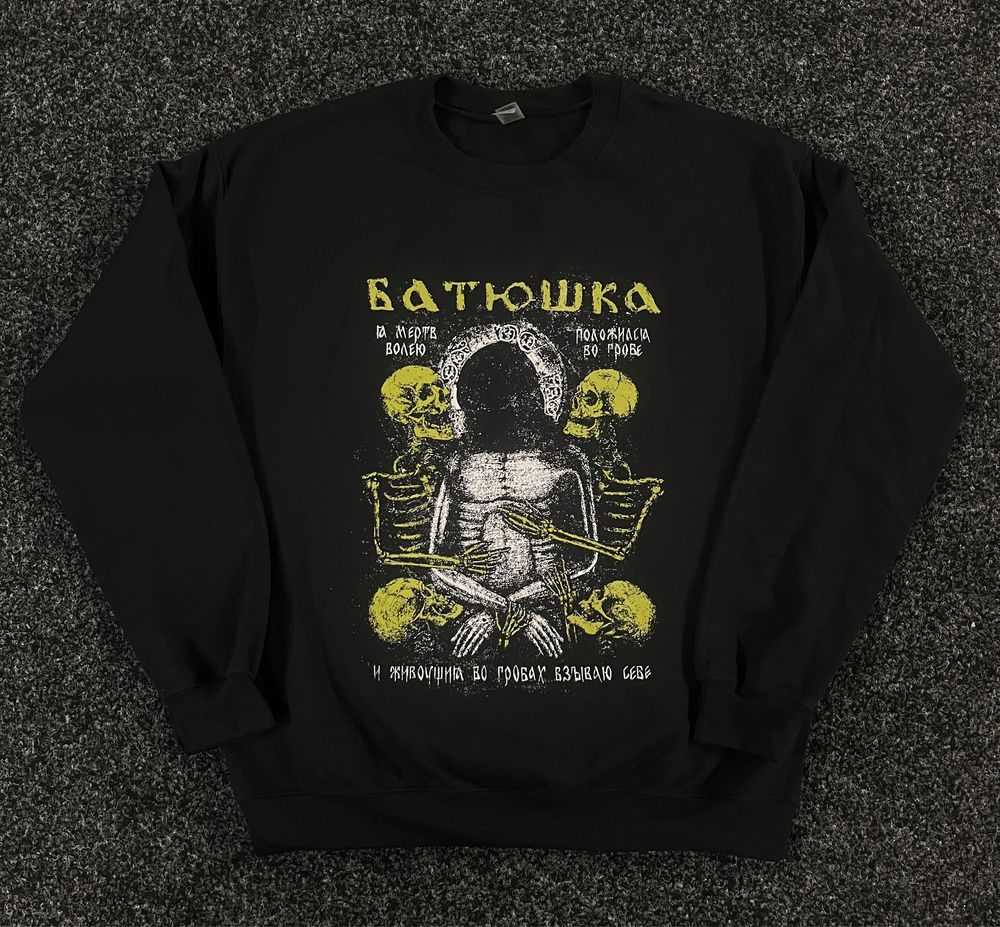 Продам нові світшоти батюшка та lorna shore (merch)