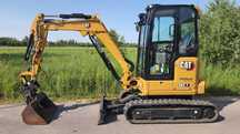 Minikoparka Caterpillar 302,7CR - 2023 rok produkcji ,455h, CAT 302.7