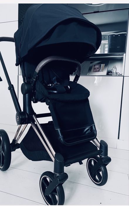 Cybex priam 3.0 rose gold lux komplet 5w1 baza obrotowa