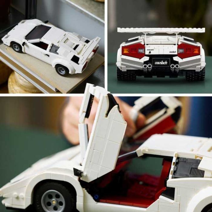 Конструктор 1в1 як  LEGO Icons Lamborghini Countach(1506 дет)