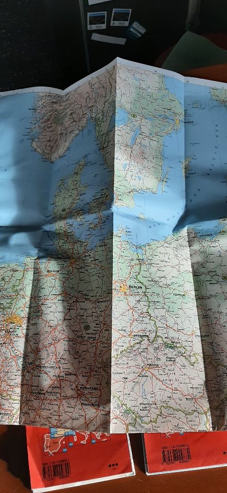 Guias e mapas Michelin França, Itália, Espanha e Portugal 1994/95/99