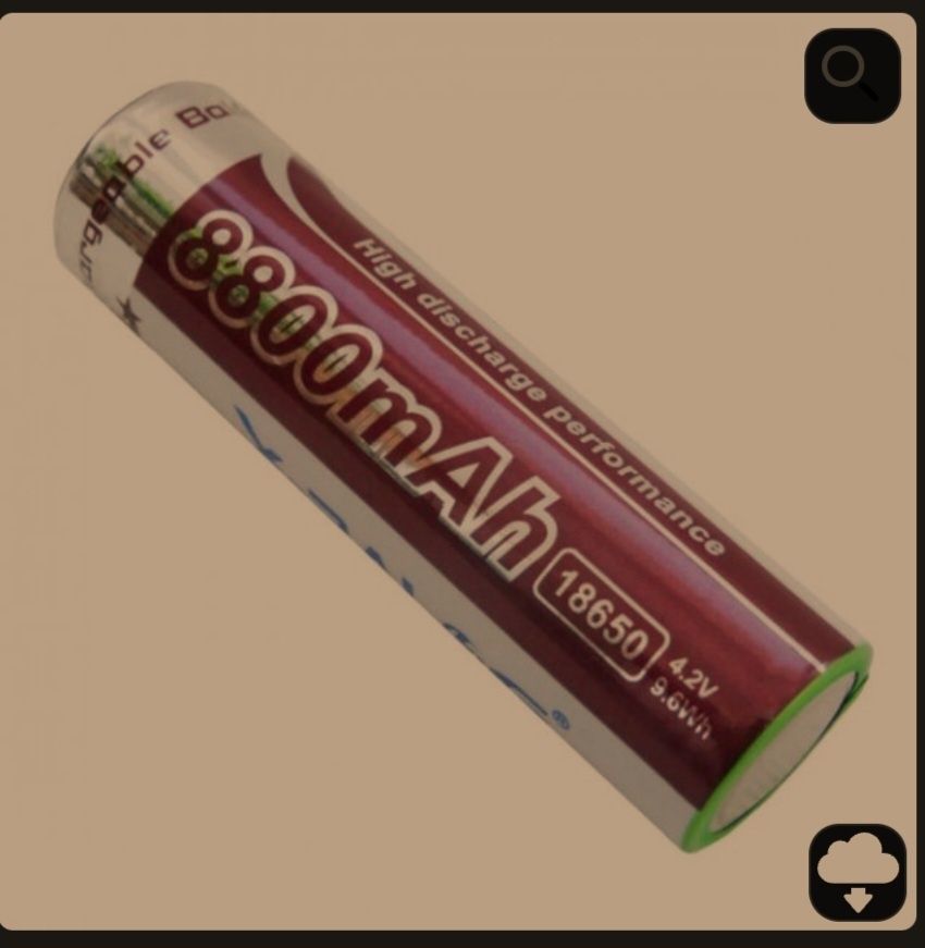 Літієвий акумулятор 18650 X-Balog 8800mAh 4.2V Li-ion літієва акумулят
