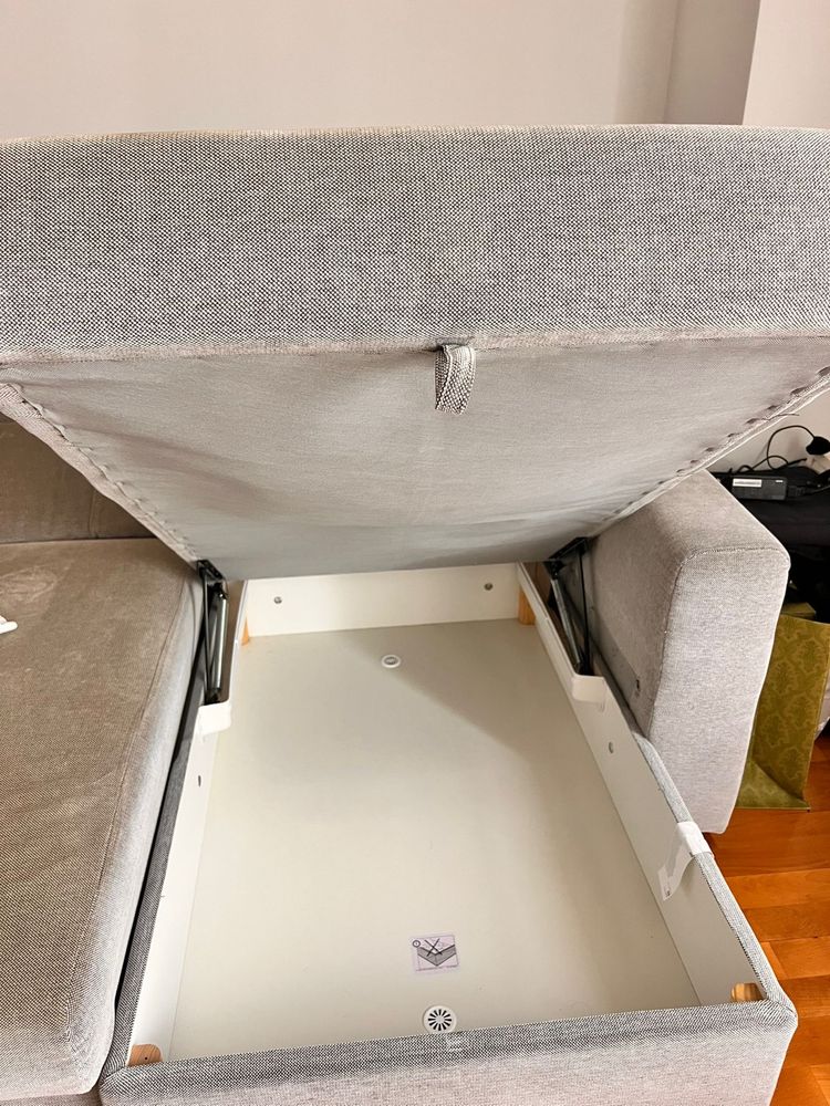 Sofa ESKILSTUNA 3 lugares com chaise longue