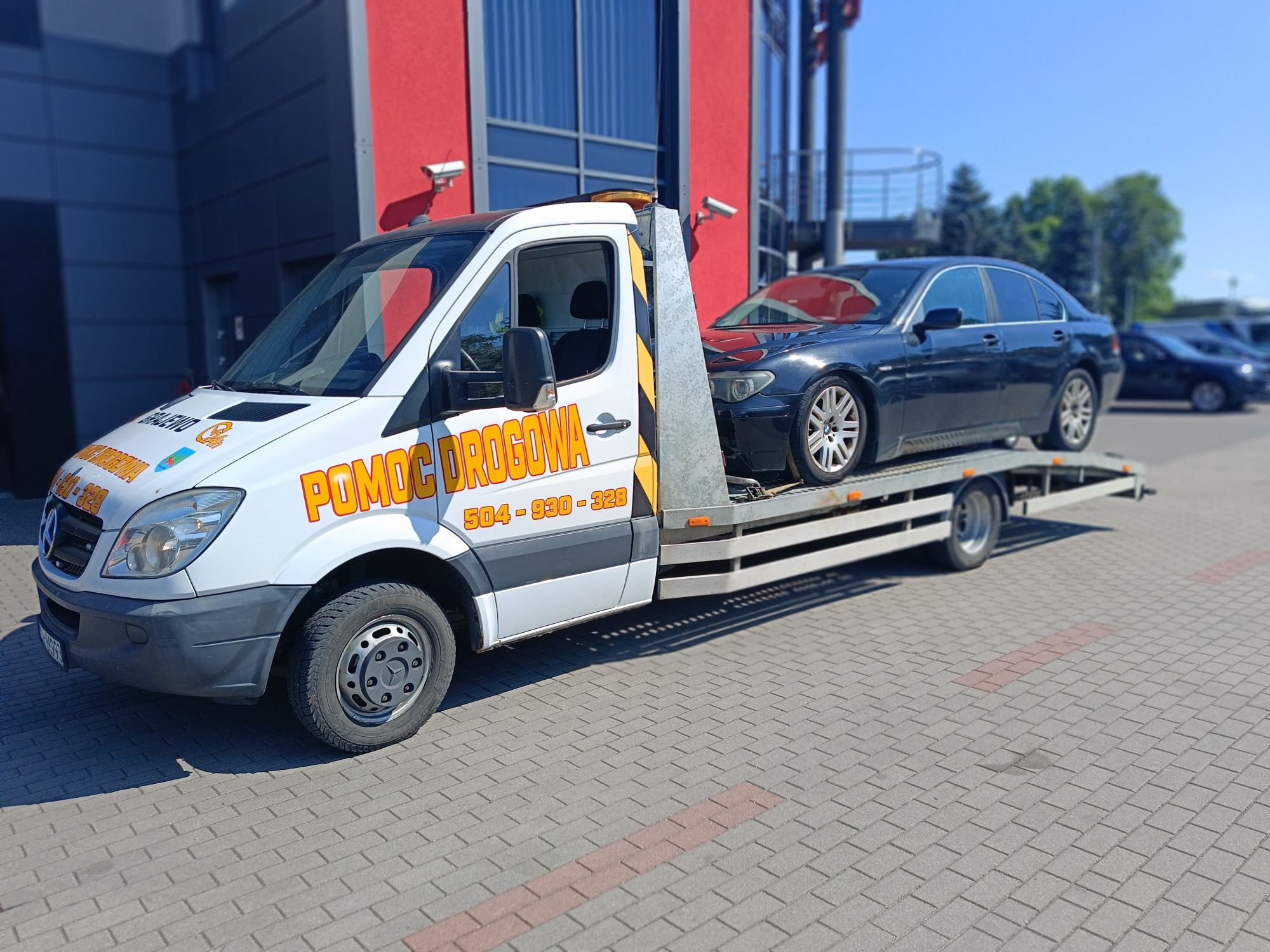 Pomoc Drogowa 24 h Grajewo Transport Maszyn