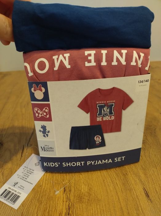 Piżama dziewczęca 134/140 Myszka Minnie