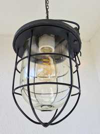 Lampa loft PRL