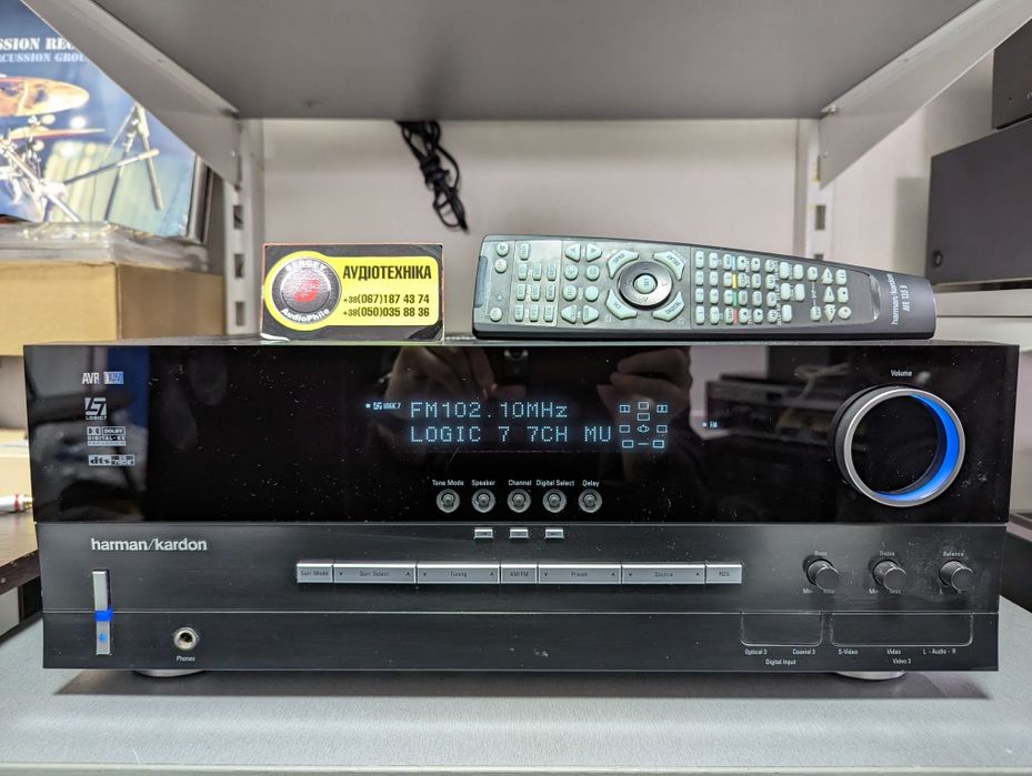 6.1 AV-ресивер Harman Kardon AVR 135. Пульт! Вага 11 кг.