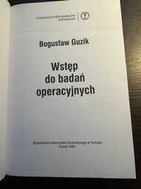 Wstęp do badań operacyjnych B. Guzik 2009 r.