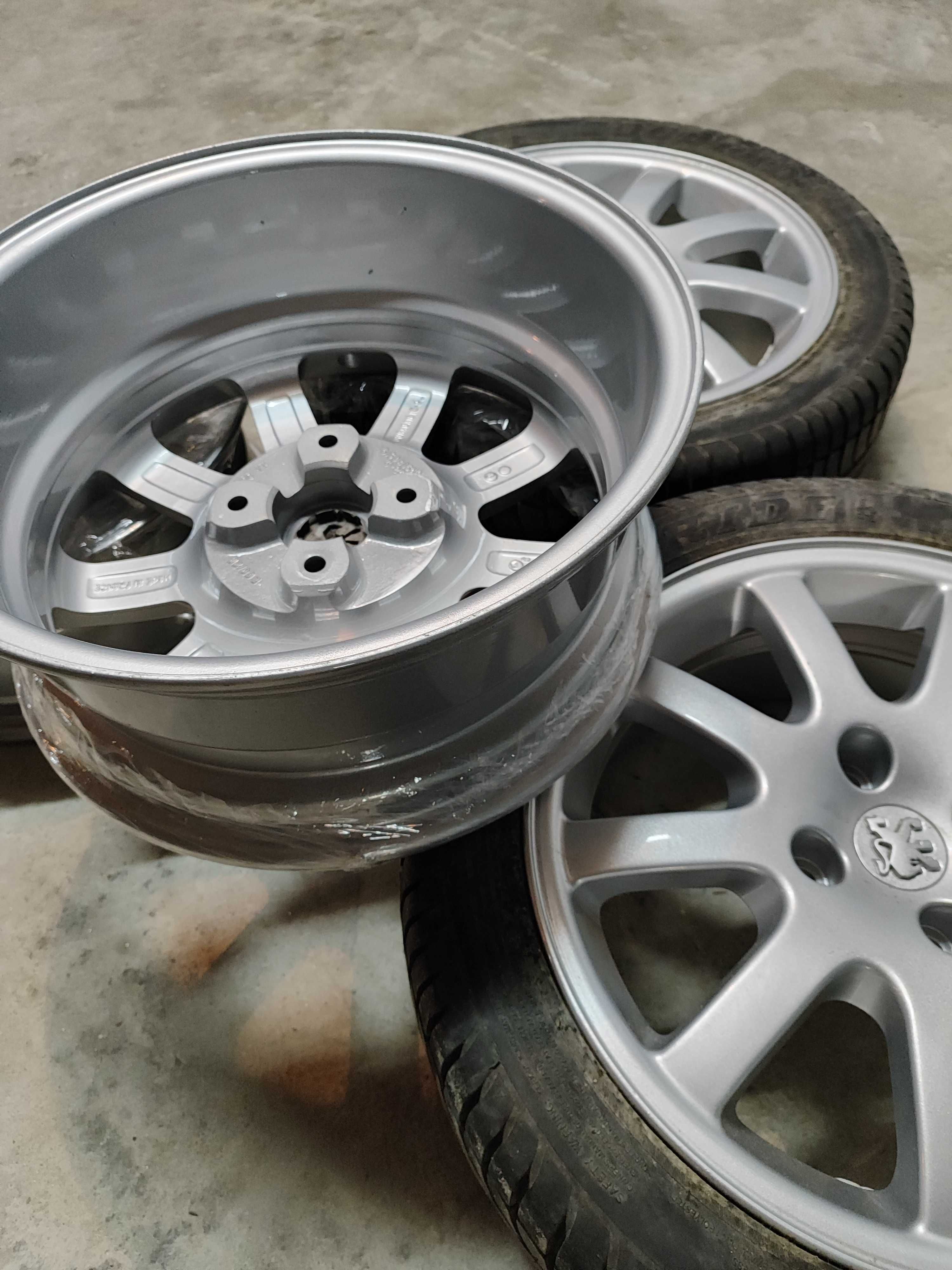 Jantes Peugeot 206 16" conjunto ouragan
