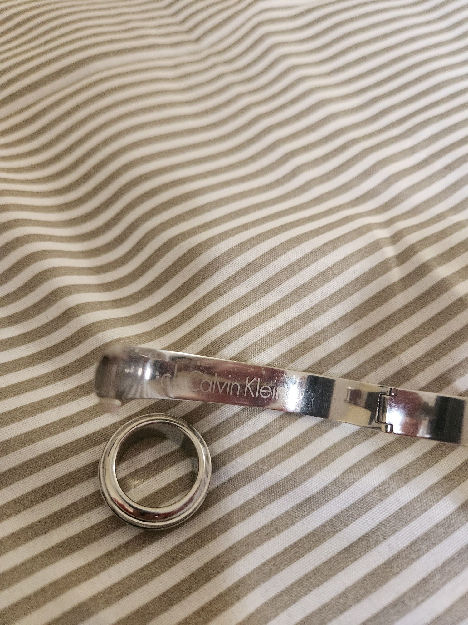 Pulseira e anel Calvin klein