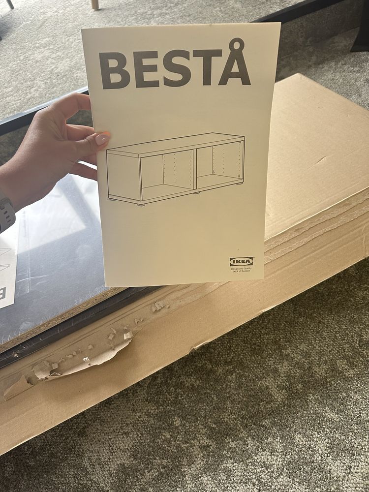 Besta ikea rtv szafka nowa