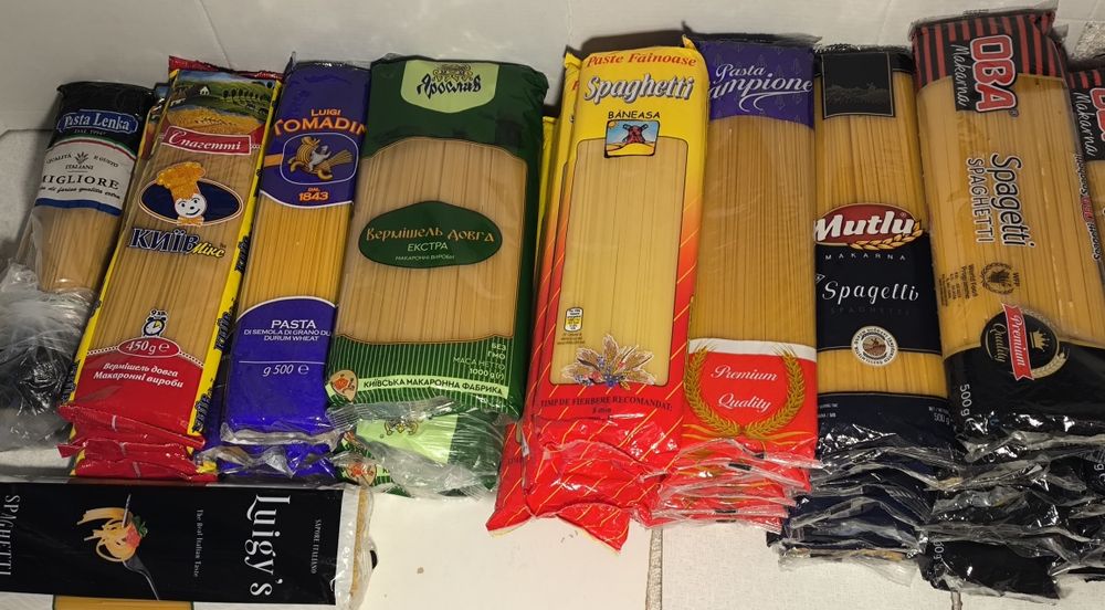 Спагетті, макорони