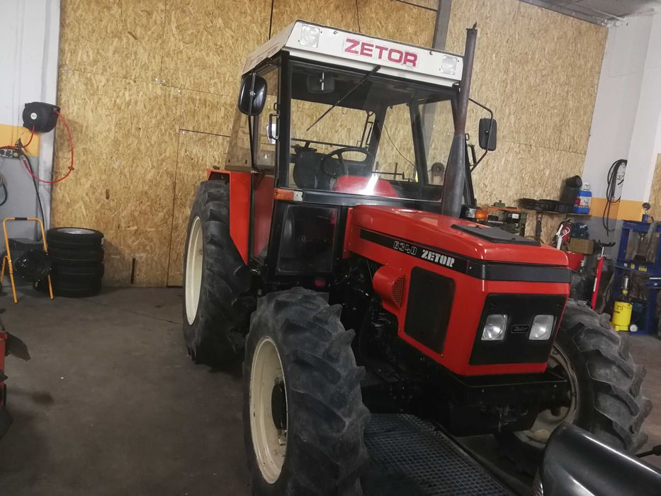 zetor 6340 stan super uszkodzona obudowa skrzyni biegów