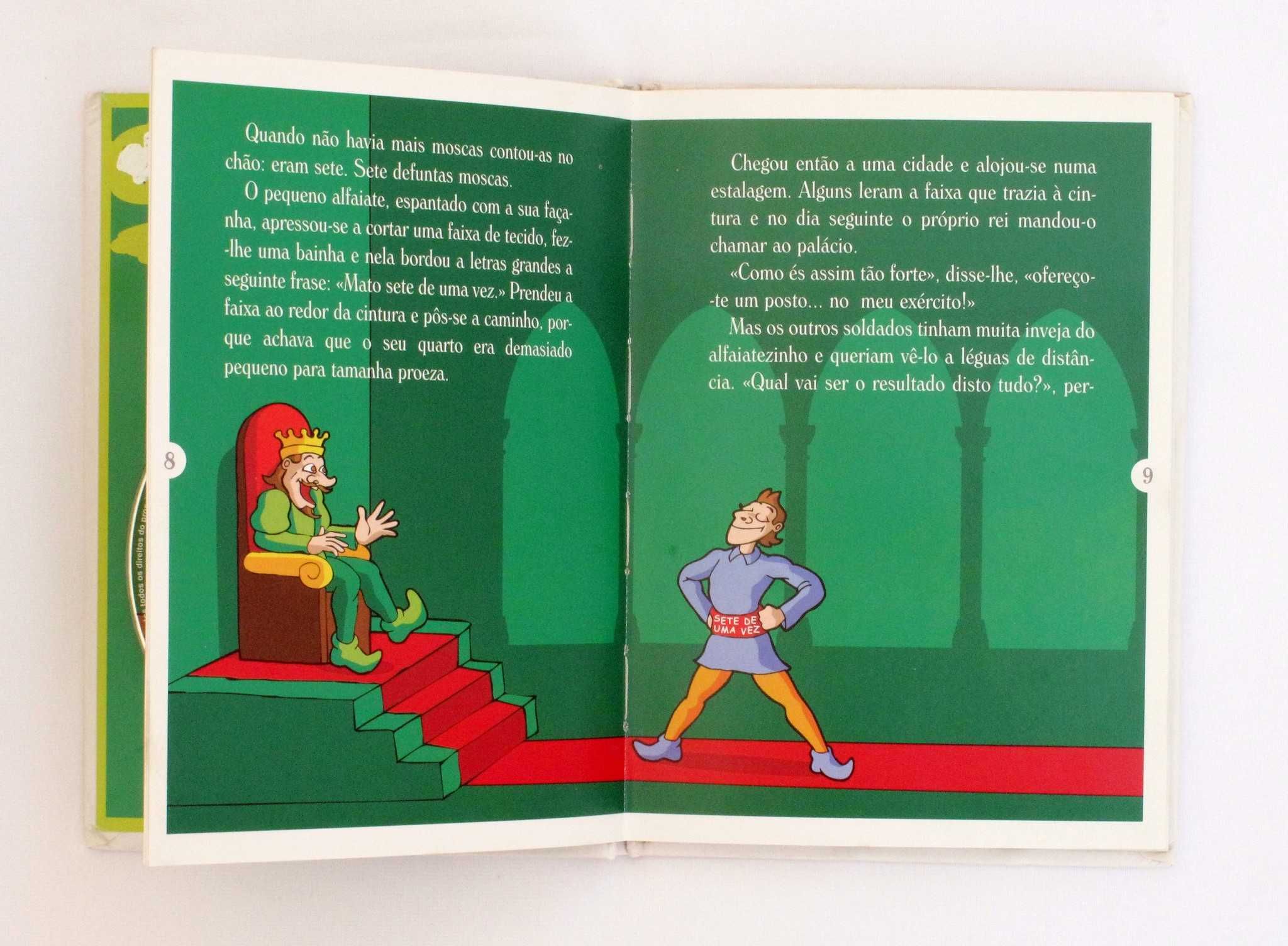Livro infantil Alfaiatezinho valente Miguel Guilherme